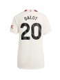 Manchester United Diogo Dalot #20 Alternativní Dres pro Dámské 2023-24 Krátký Rukáv